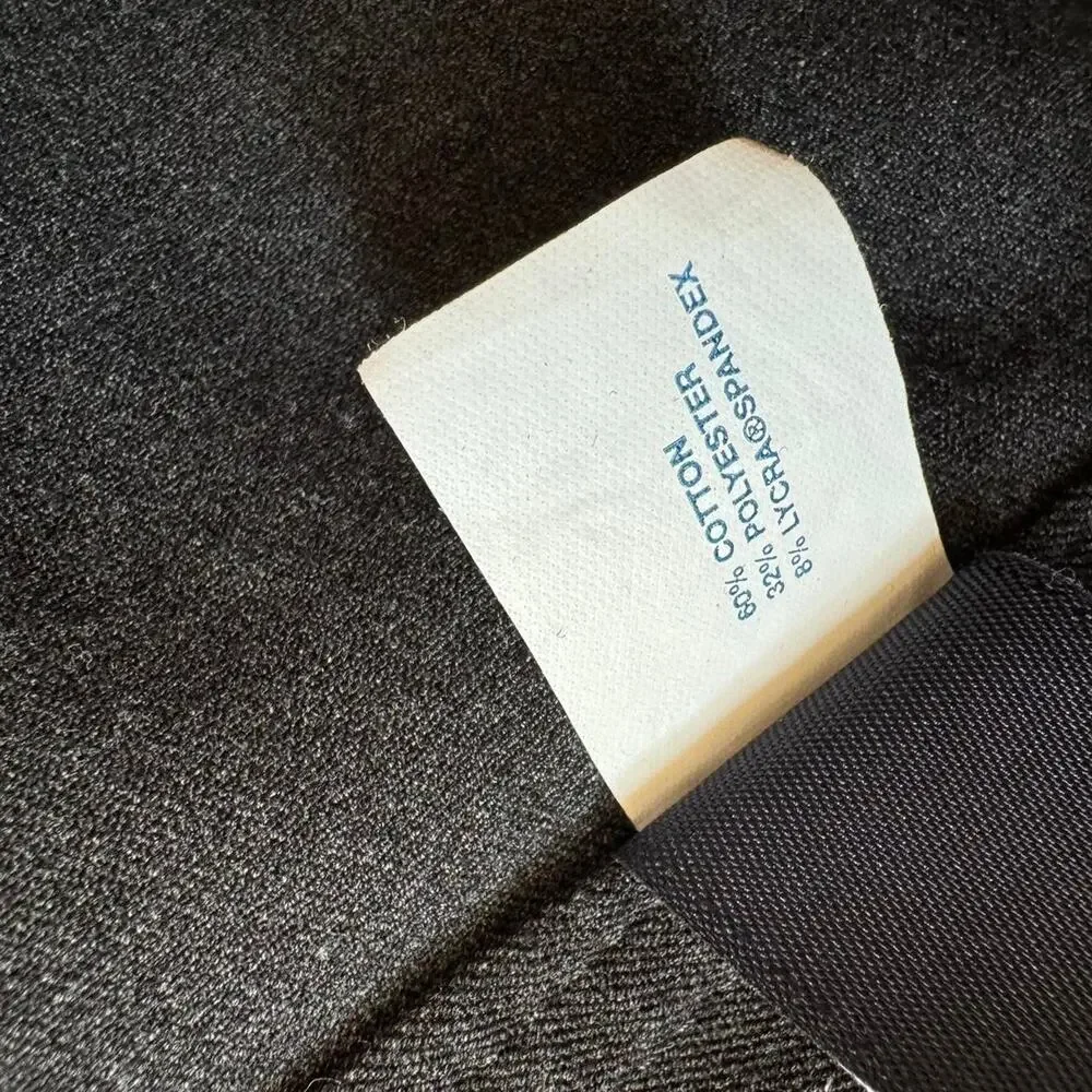 gap‎ midi skirt sz 2 gray stretch Y2k corporate pencil side zip office career